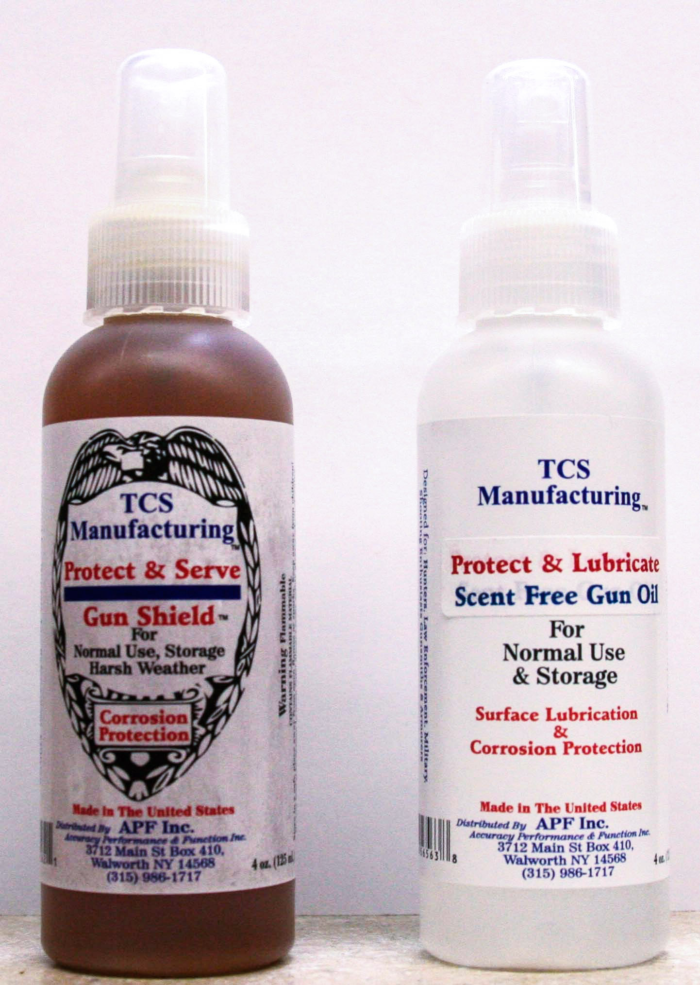 TCS Manufacturing Protect and Serve Gun Shield and Protect and Lubricate