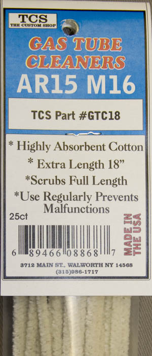 TCS AR 15 Gas Tube Cleaners